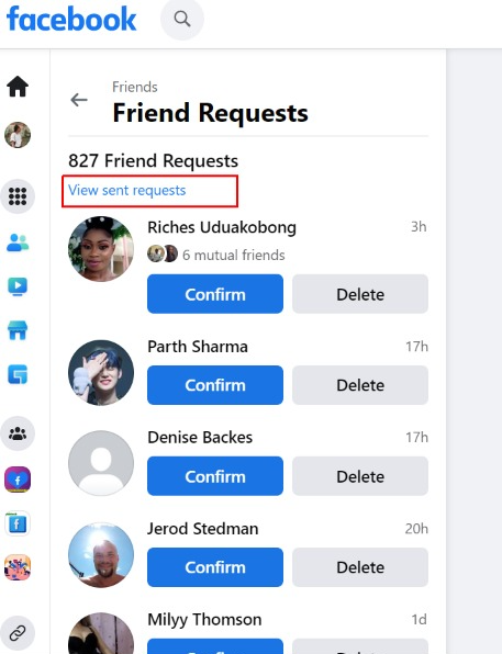 Facebook Friend Request EmelMujtaba