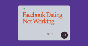 fix facebook dating